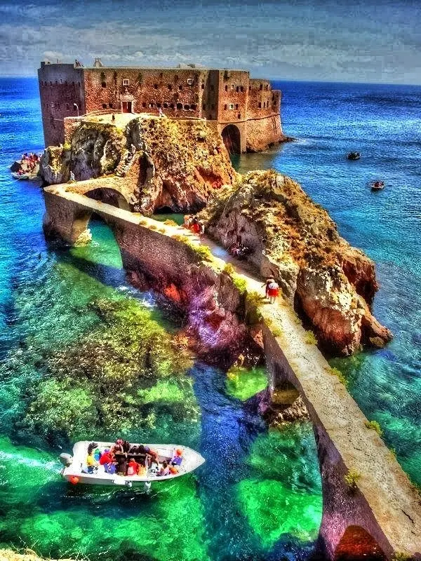 The Fort of the Berlengas in Portugal, 