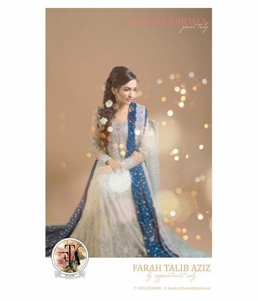 Bridal Wear Dress Collection For Young Brides By Farah Talib Aziz From 2014