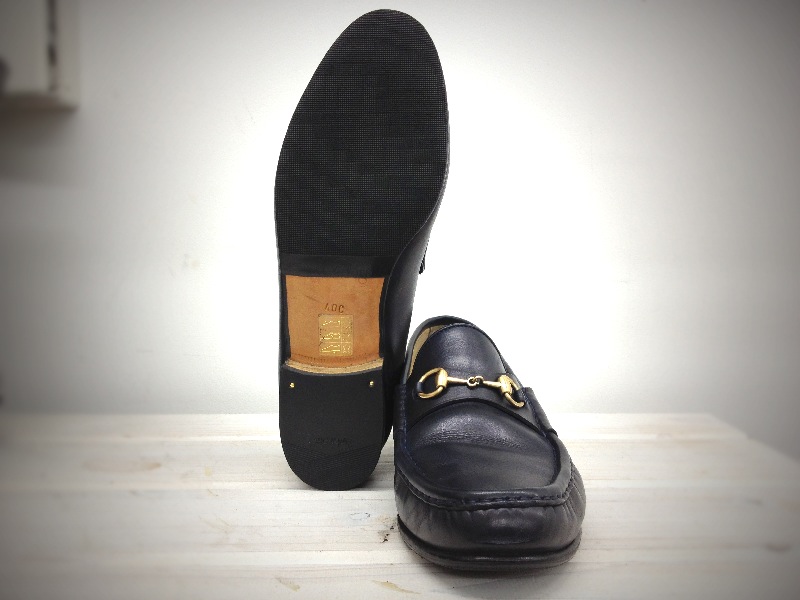 Mukai Shoerepair Blog Gucci グッチ 札幌 靴 修理 ヒール ハーフラバー
