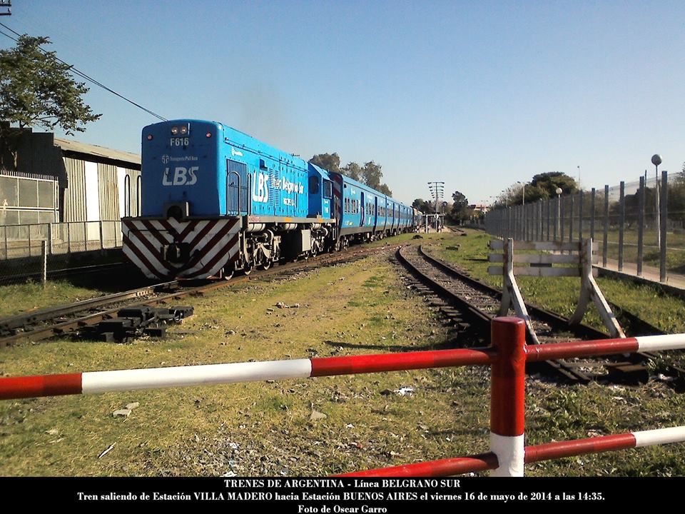 2014- FFCC BELGRANO SUR (Trenes argentinos)