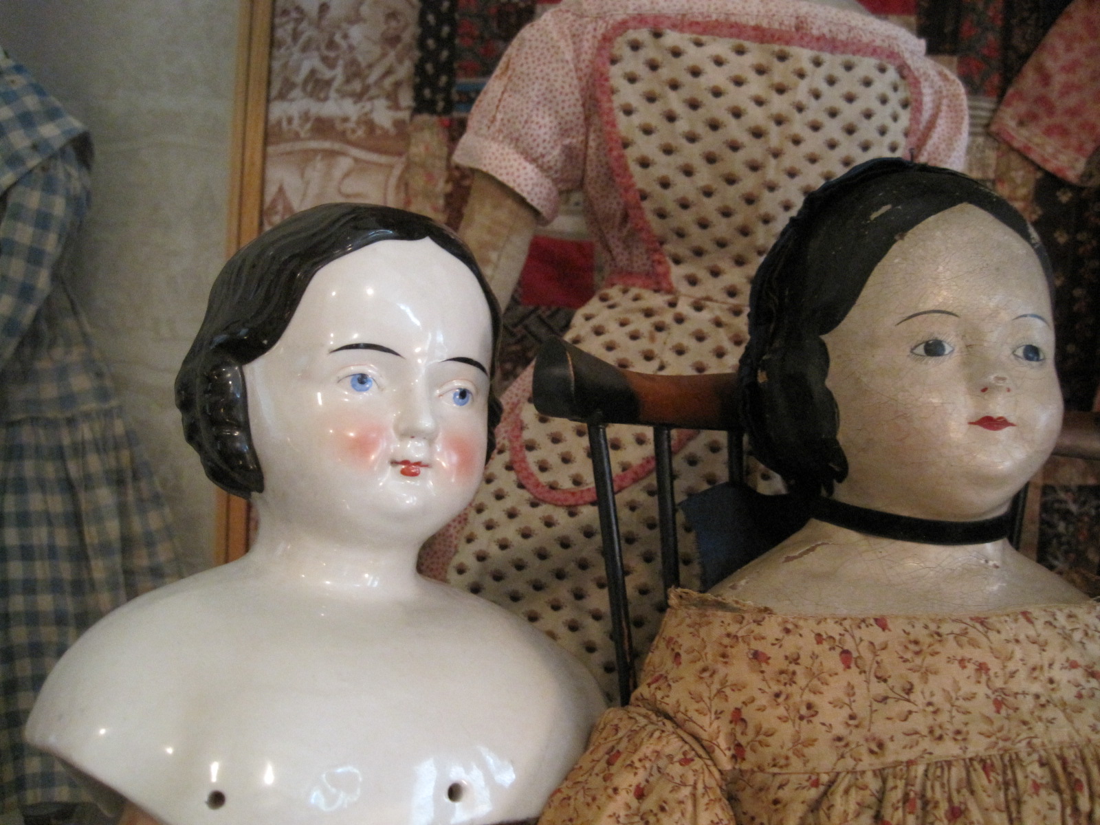 rubber doll heads