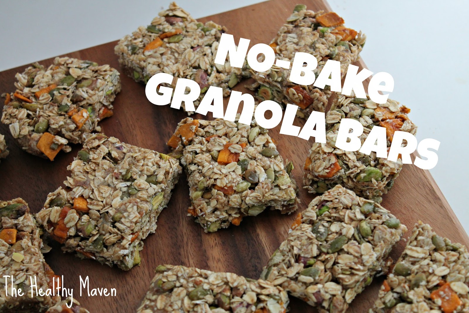 Smart Snacking & NoBake Granola Bars The Healthy Maven
