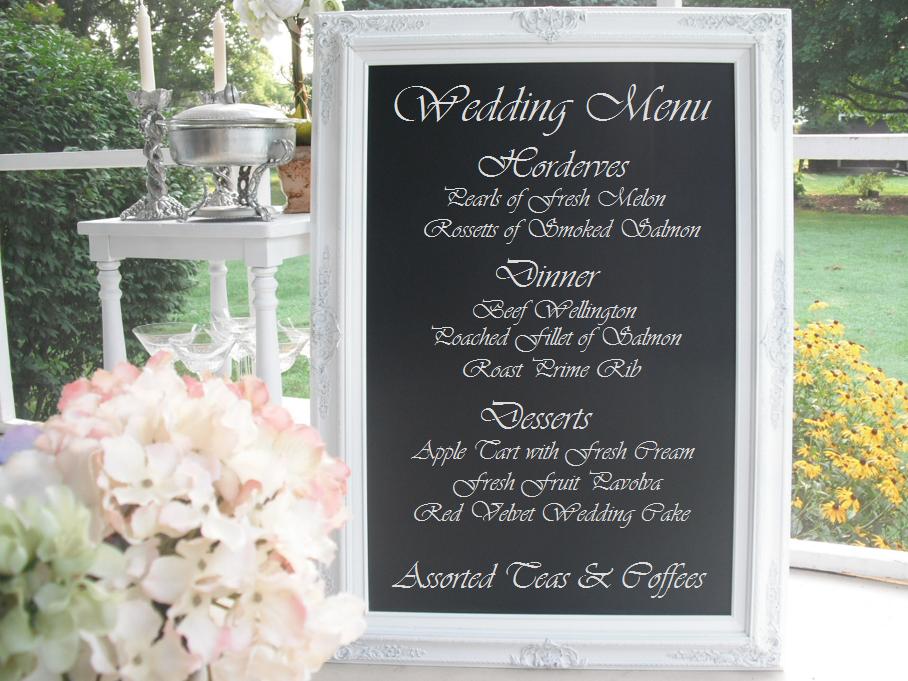 Revived Vintage Chalkboards Wedding Chalkboards "No Easel Required"!