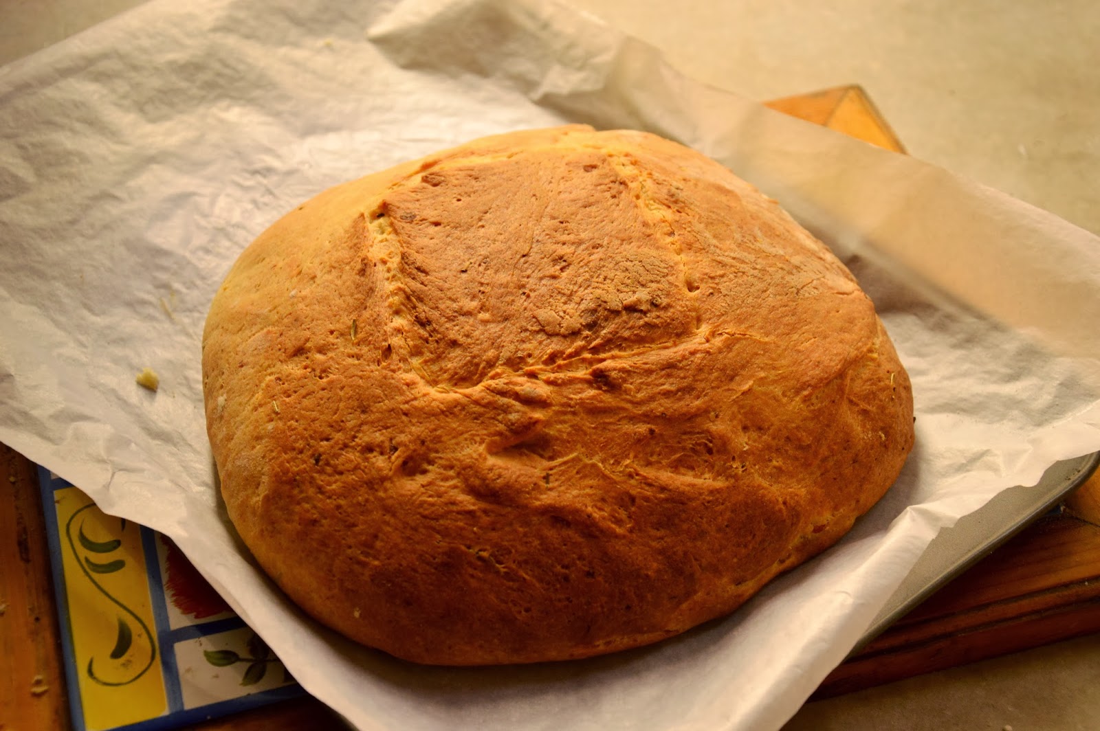 euphoRHEA Potato, Rosemary and Pecorino Bread