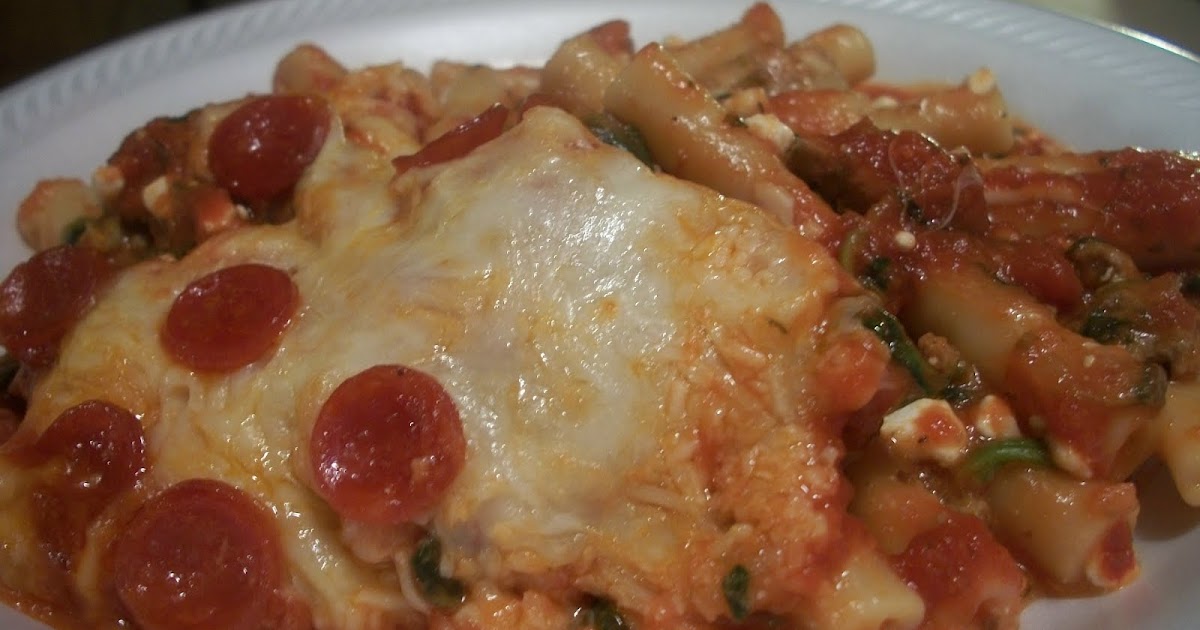 Eating With MiMi Pepperoni and Ziti Casserole