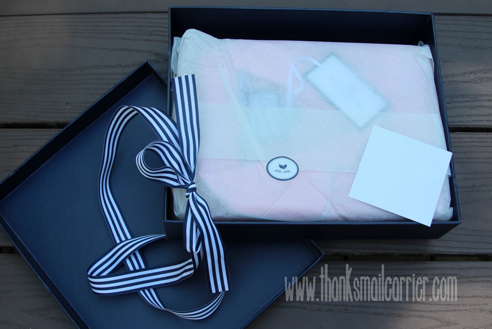 Thanks, Mail Carrier Luxury Sleepwear for Children from Petite Plume