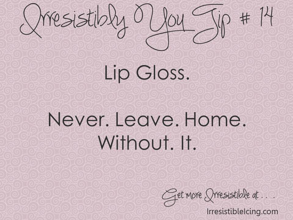 My Lip Gloss is Poppin' Irresistible Icing