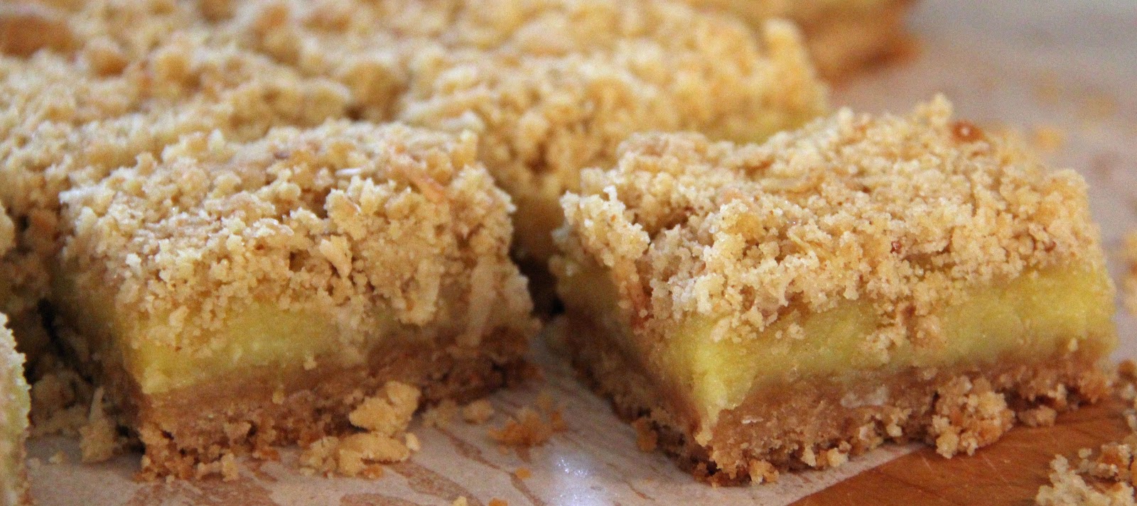 Jo and Sue Crunchy Lemon Bars