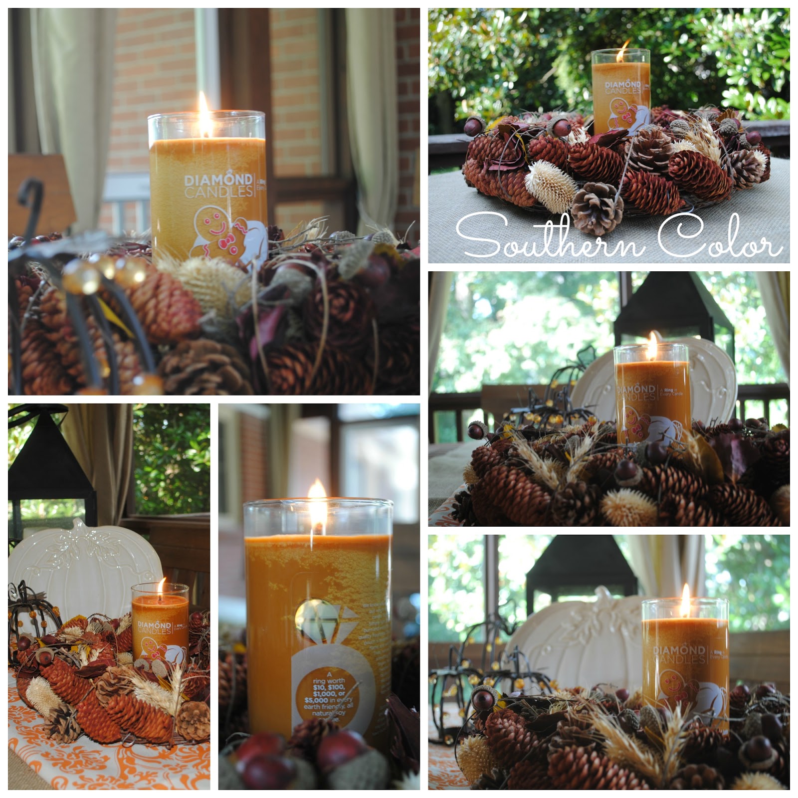 Southern Color Fall Centerpiece + Giveaway