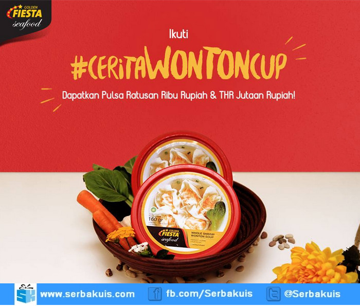 Kontes Cerita Wonton Cup Berhadiah THR Jutaan Rupiah & Pulsa per Minggu Kontes Cerita Wonton Cup Berhadiah THR Jutaan Rupiah & Pulsa per Minggu