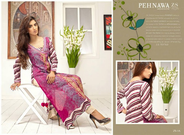 Z.S Textiles Pehnawa Collection 2013