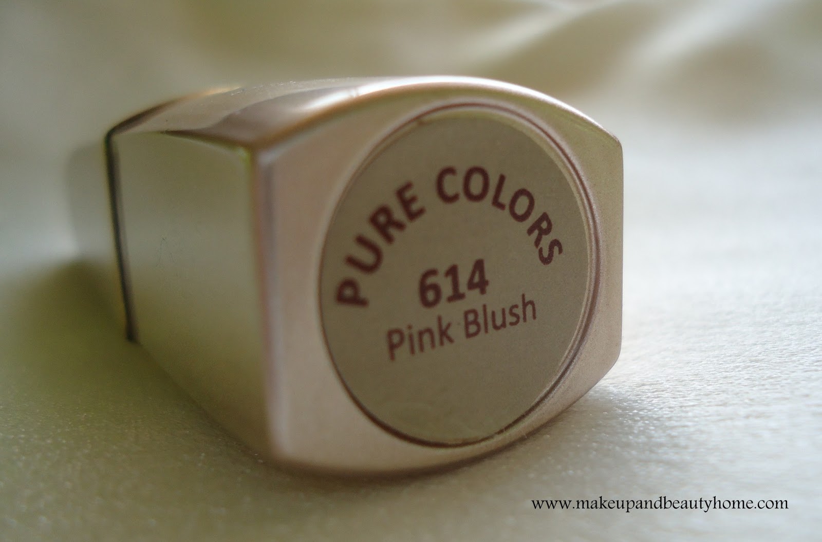 Lotus Herbals Pure Color Lipstick Pink Blush Review and Swatches