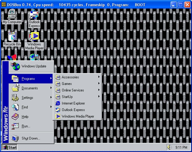 Install Windows 95 Dosbox