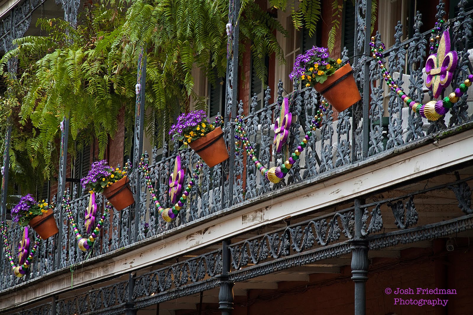 mardi gras in the french quarter