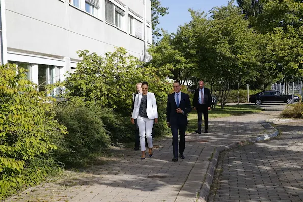 Crown Princess Victoria of Sweden and Prince Daniel of Sweden visited Swetox (Swedish Toxicology Sciences Research Center)