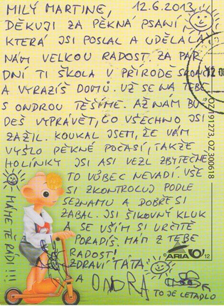 Martinovy Marnosti Pohledy Na Skolu V Prirode Aneb Jak Tata Pise