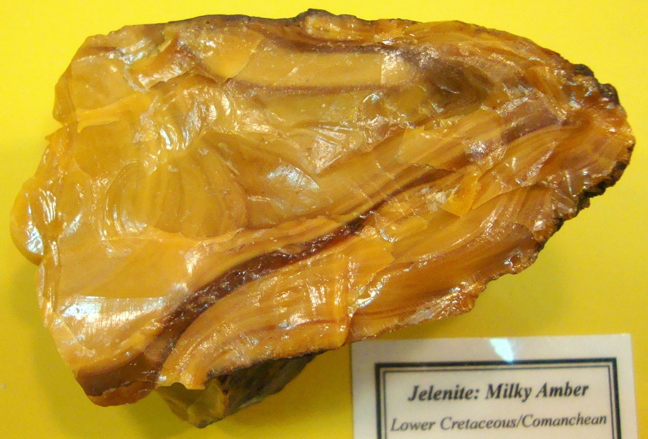 CSMS GEOLOGY POST JELINITE (AMBER) THE HOLY GRAIL OF KANSAS MINERALS