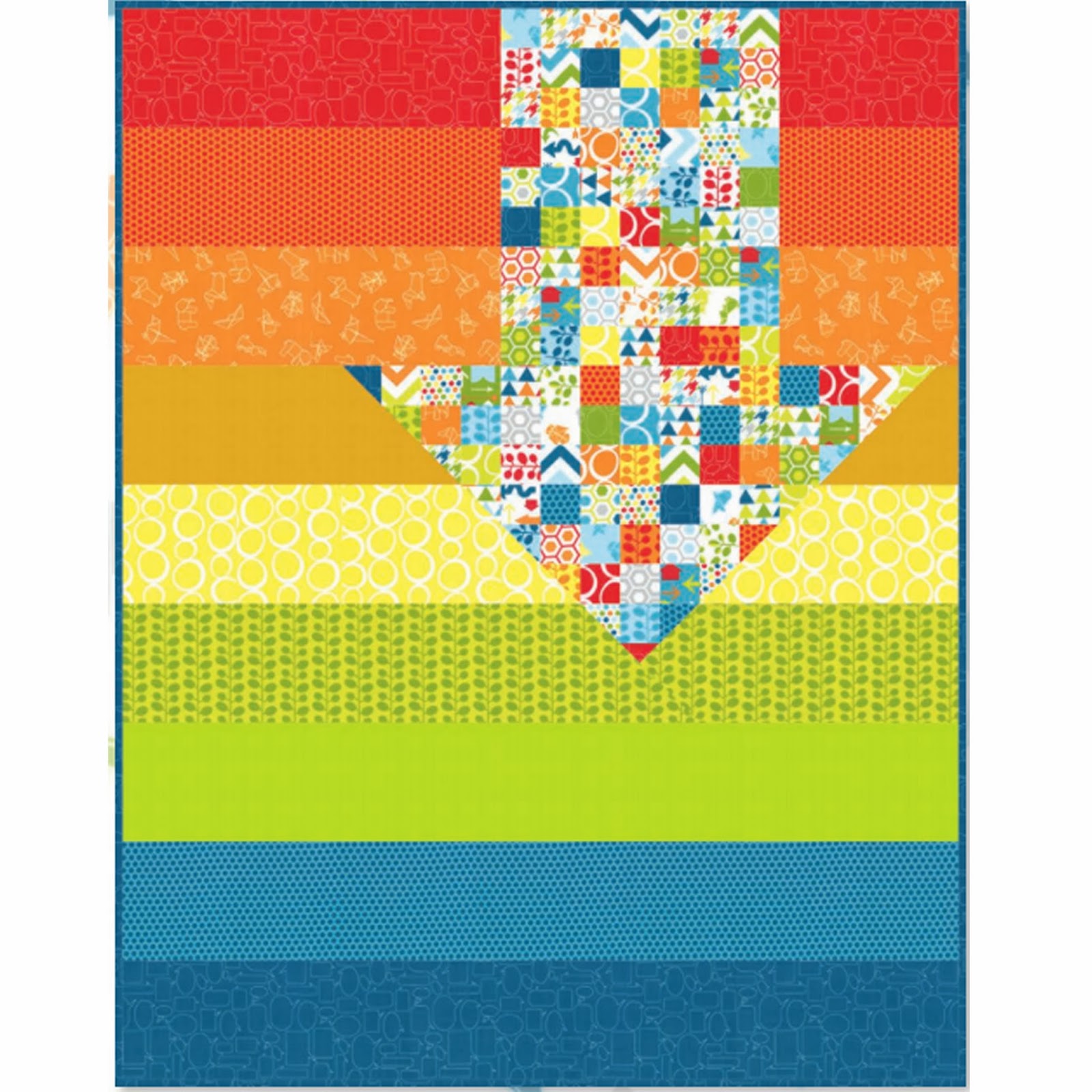 Crazy Quilt Girl Fabric Shop Moda MIXED BAG Fabric