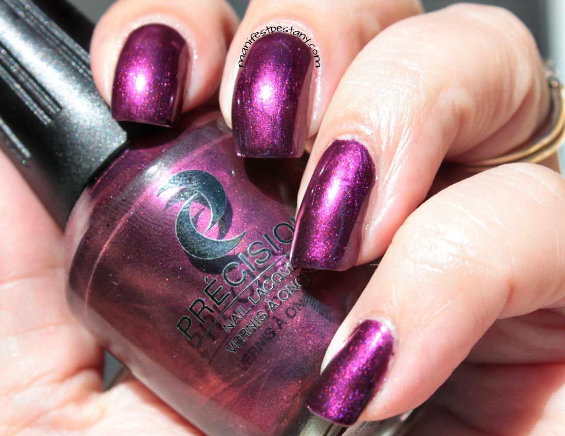 Precision Nail Lacquer Toxic Love Collection swatches+review