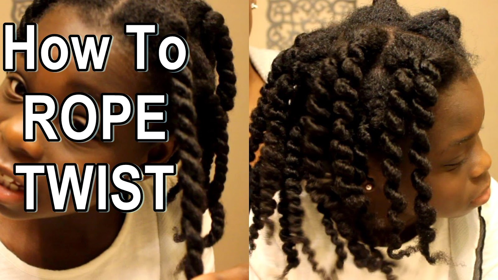 Discoveringnatural How To Do Rope Twists On Natural Hair