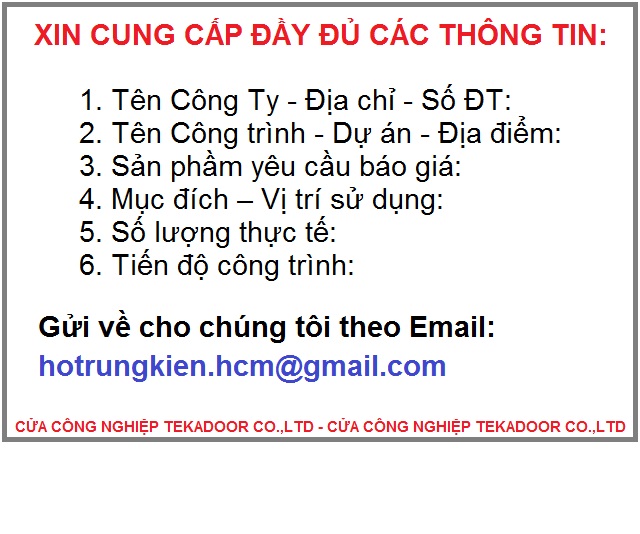 YÊU CẦU BÁO GIÁ TỐT NHẤT VÀ NHANH CHÓNG: