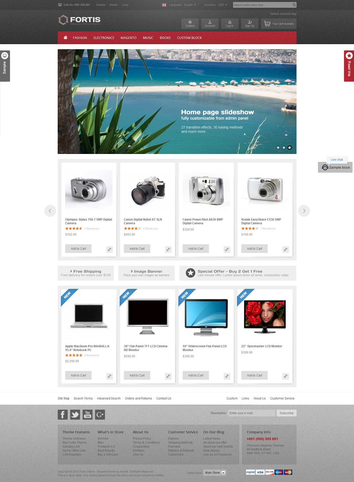 Free-Premium-eCommerce-flexible-Magento-Template