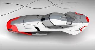 Audi Calamari concept car-‘flying’ concept car 