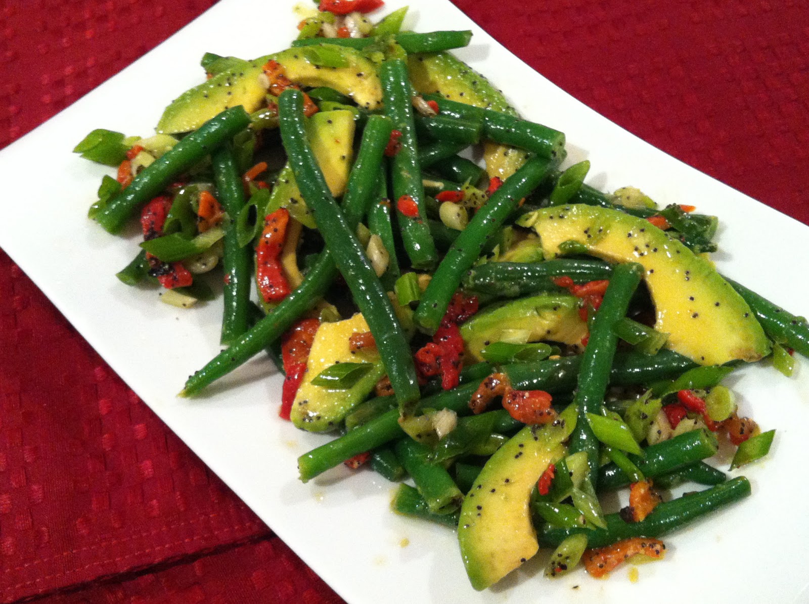 Southern Spoon Green Bean & Avocado Salad with Poppyseed Lime