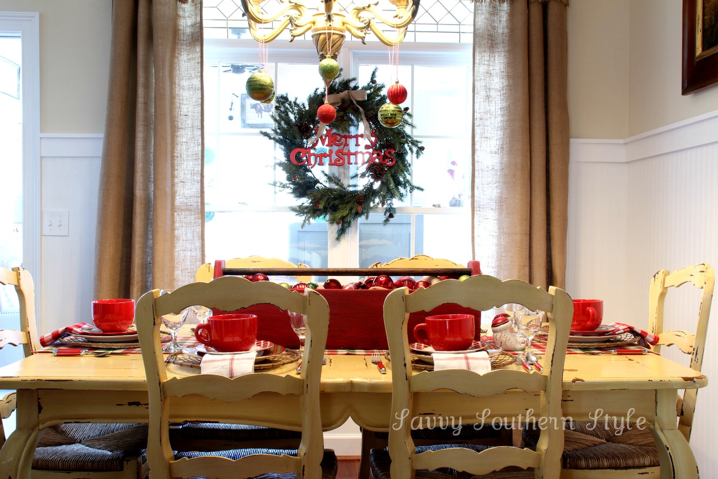 Savvy Southern Style: Christmas Breakfast Table