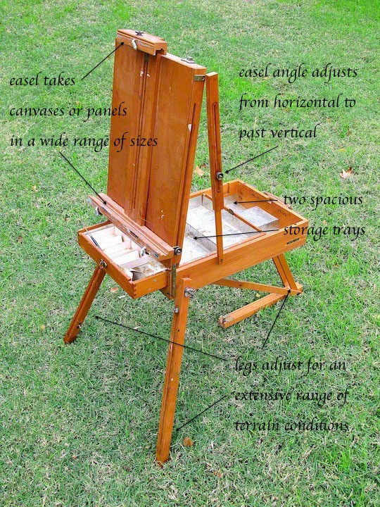 Earnest Ward Drawn to Life Pochade Boxes, French Easels... and Thou