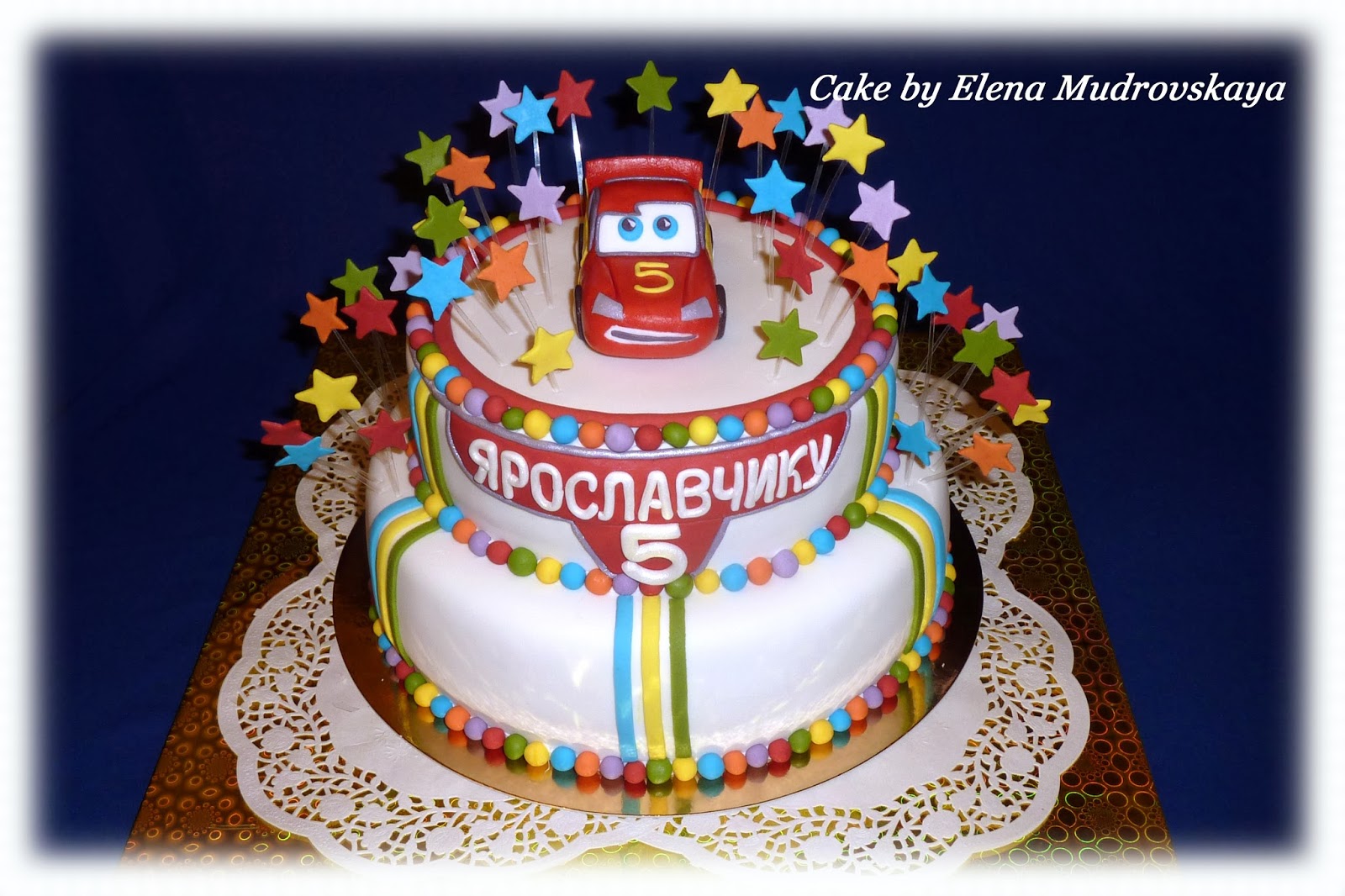 Торт тачка маквин как сделать фото 741