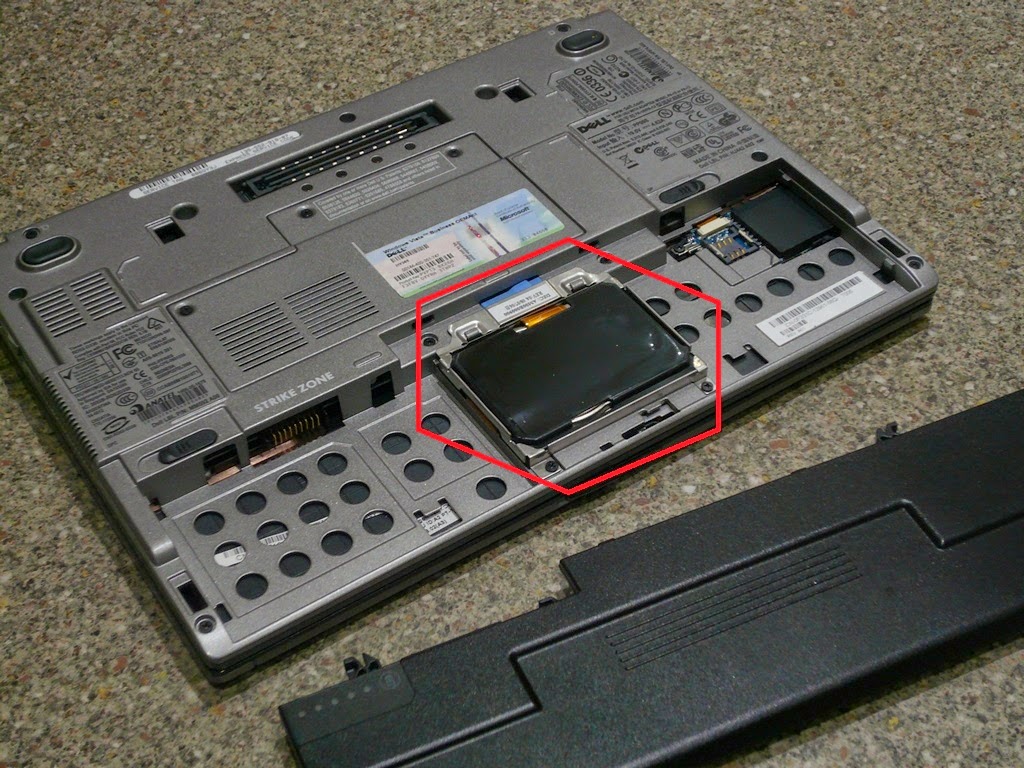 Making The Net Work How To Install An Ssd In A Dell D430 Laptop