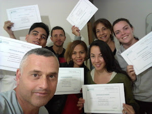 Otro excelente grupo, curso de masajes integrales. Sábados a la mañana.