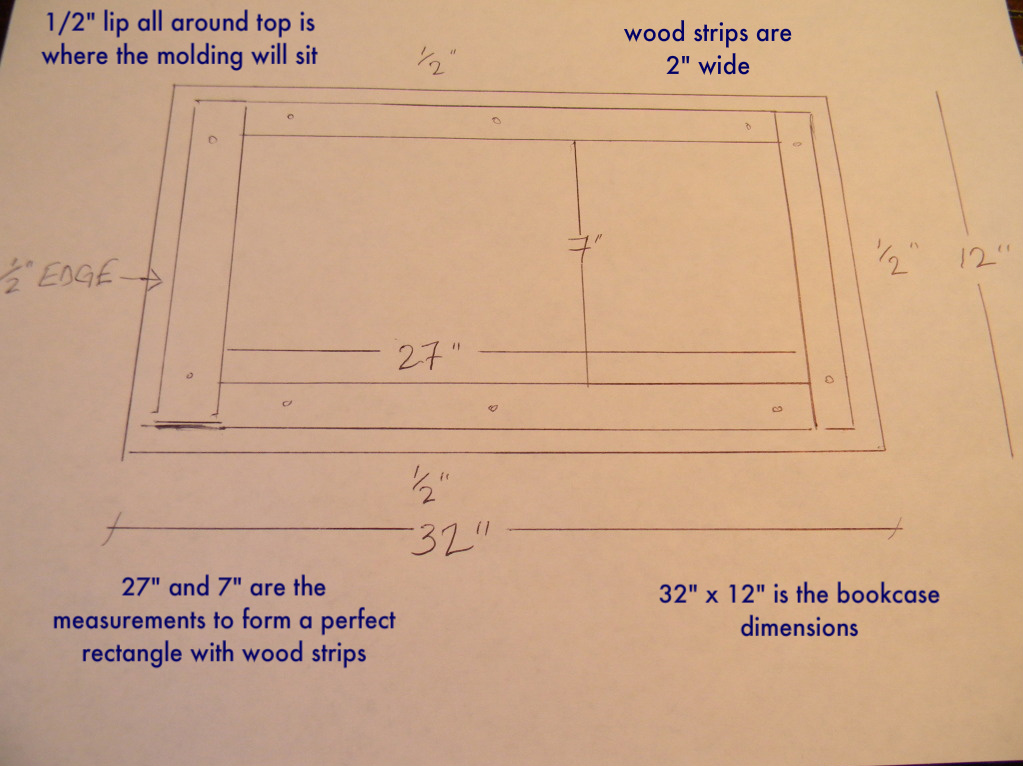 The Design Pages Adding Crown Molding to a Bookcase