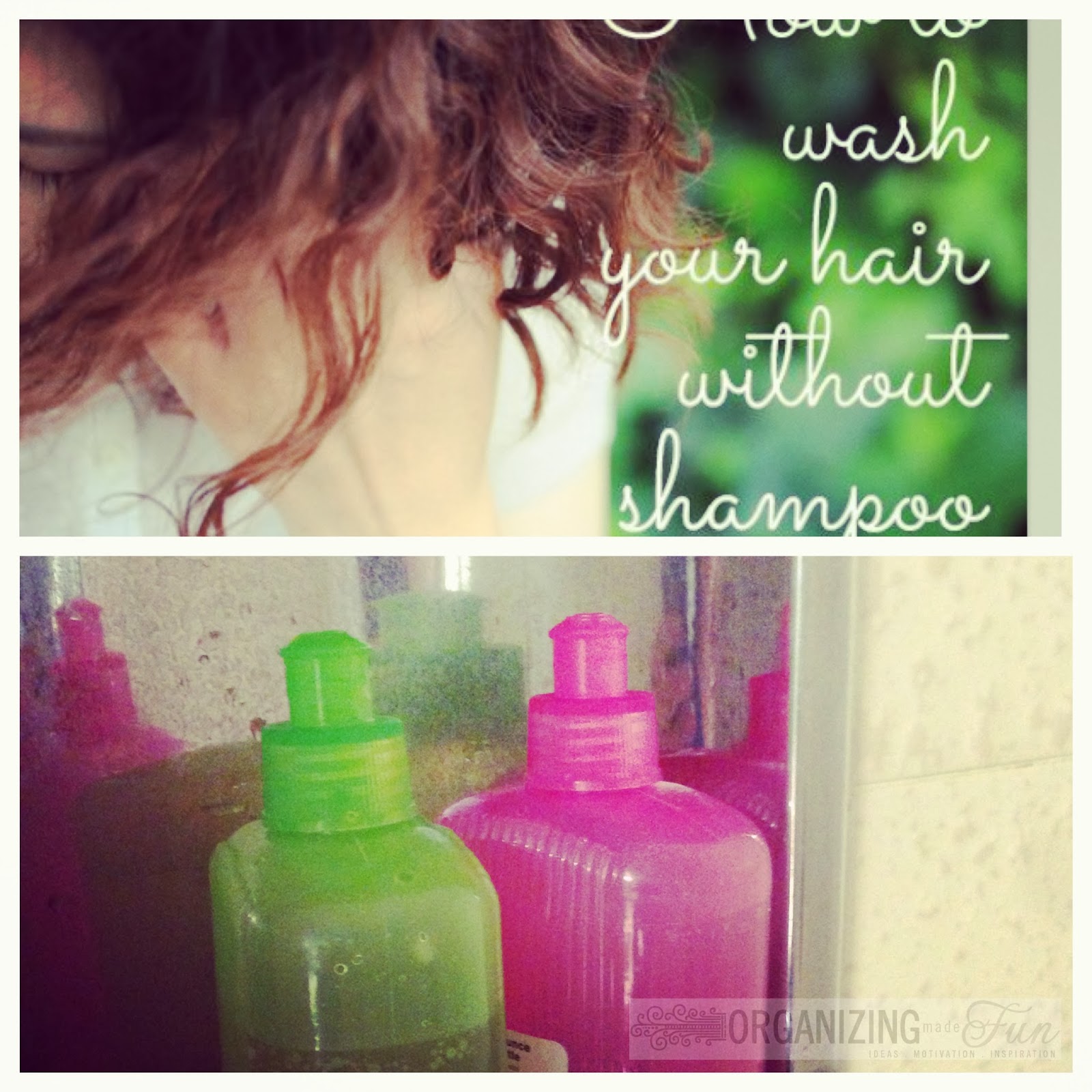 My experiment with "no poo" hair! Organizing Made Fun My experiment