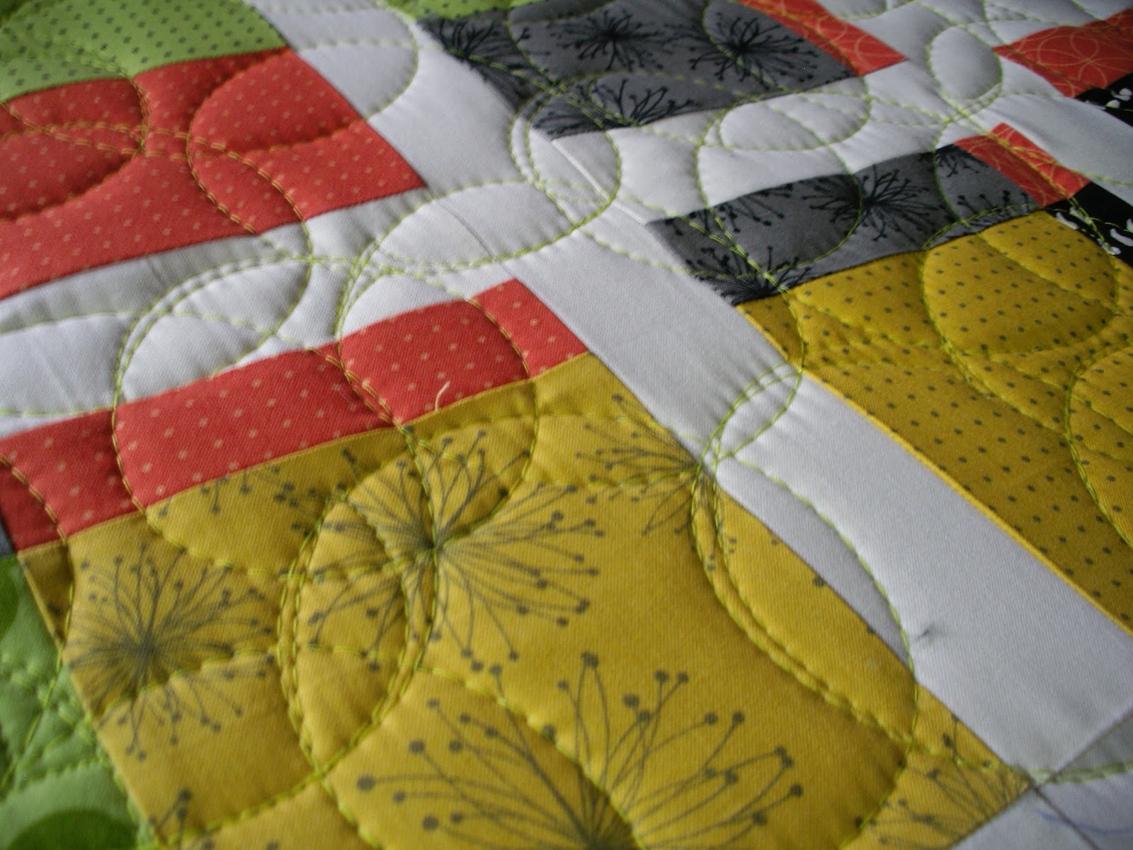 Linda's Quiltmania Quilting in Circles