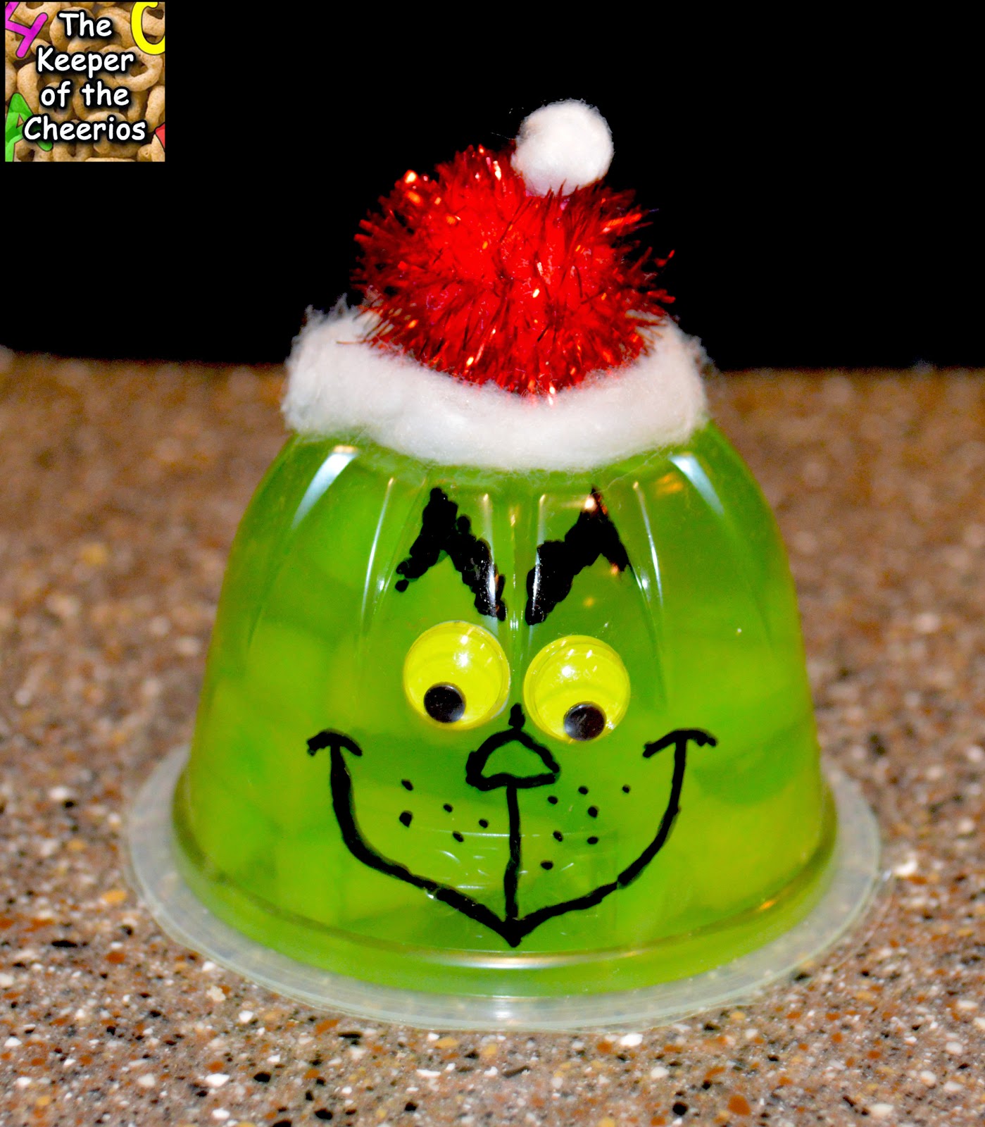Grinch Jello Cups