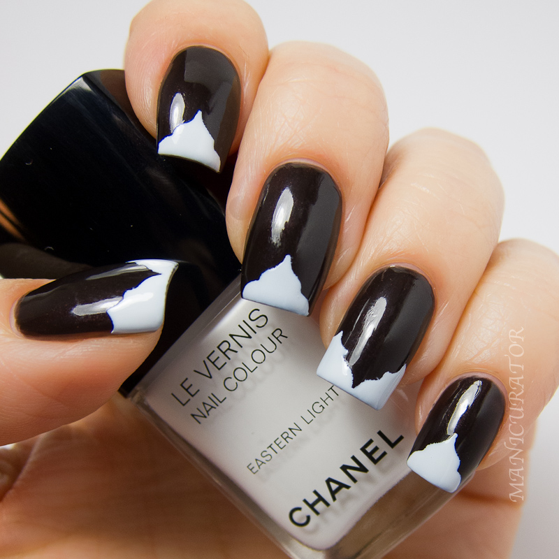 chanel black cherry nail polish