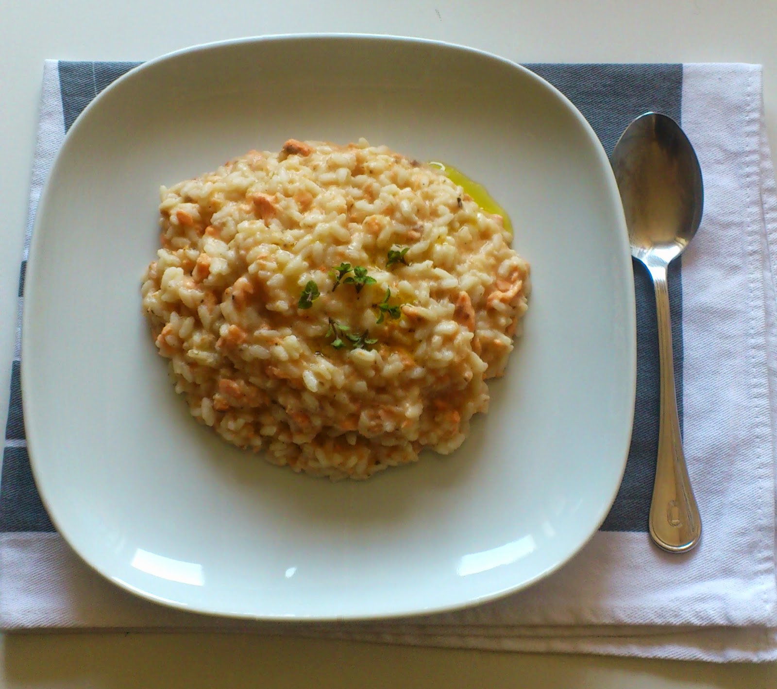 OGGI CUCINA ANGELO: RISOTTO CON TROTA SALMONATA * SALMON TROUT RISOTTO