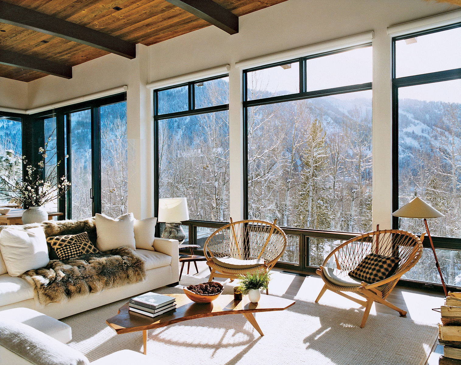 loveisspeed....... Aerin Lauder’s Aspen Home