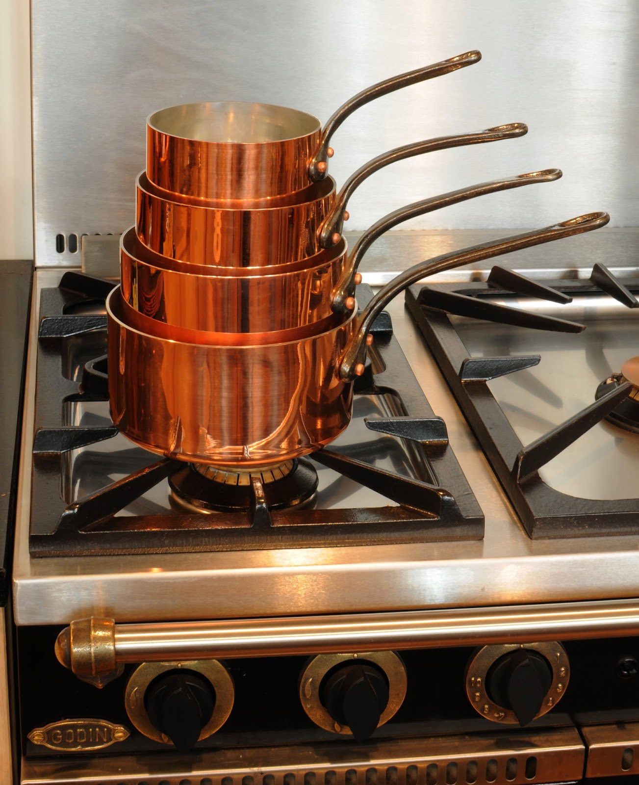 Le plaisir des casseroles en Cuivre LA CASSEROLE EN CUIVRE