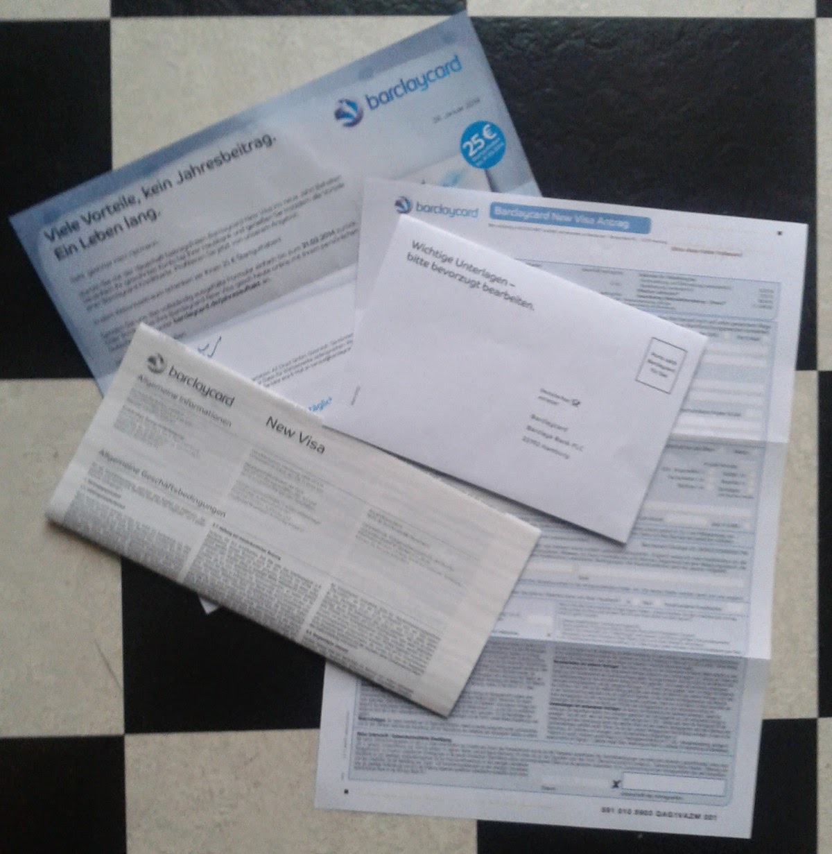 Unannehmlichkeiten Unerwunschte Briefwerbung Von Barclaycard