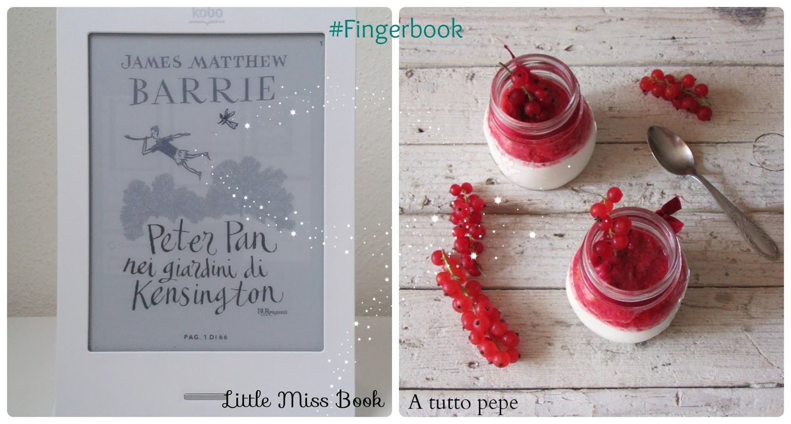 #Fingerbook - Peter Pan nei giardini di Kensington di James Matthew Barrie - Little Miss Book