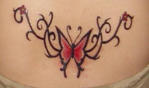 Butterfly Tribal Tattoos