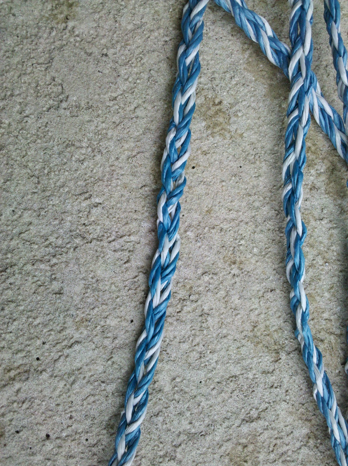 Katy Krafts Custom Pool Safety Rope for 6!