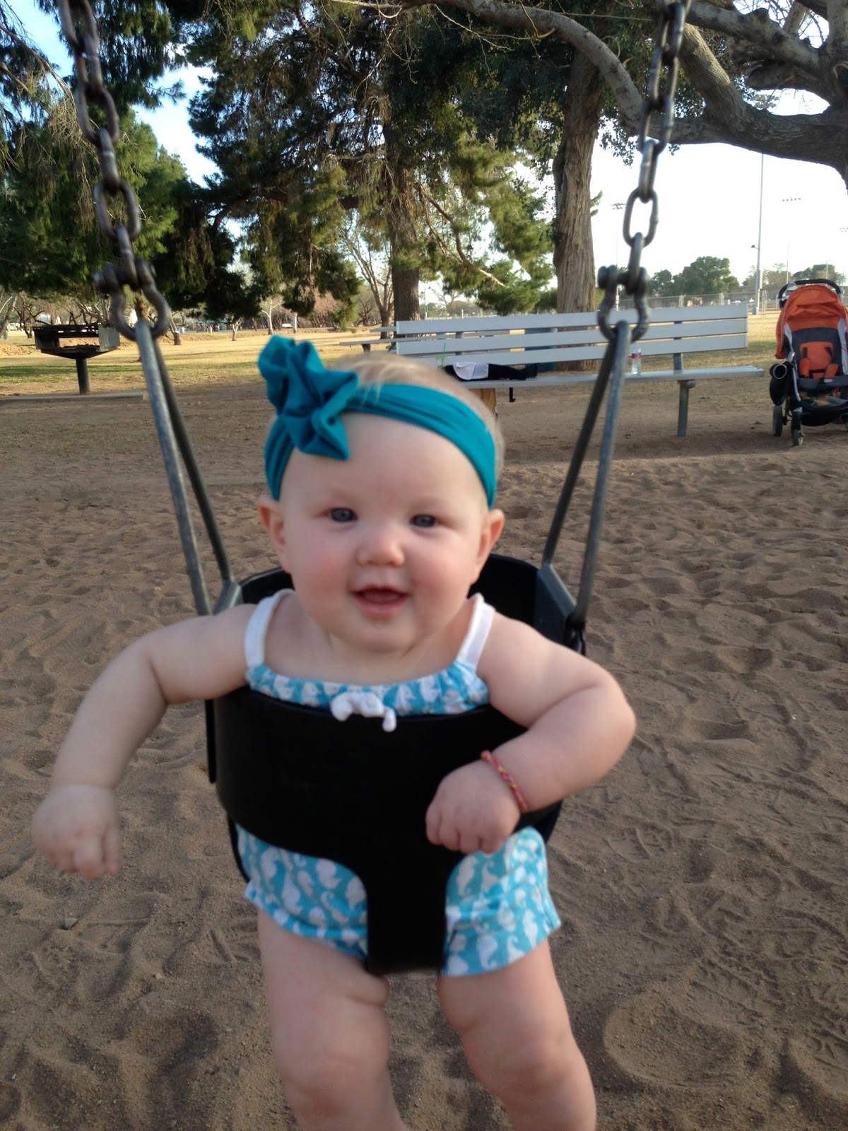 A Little Blueberry On the Move at 8 Months!