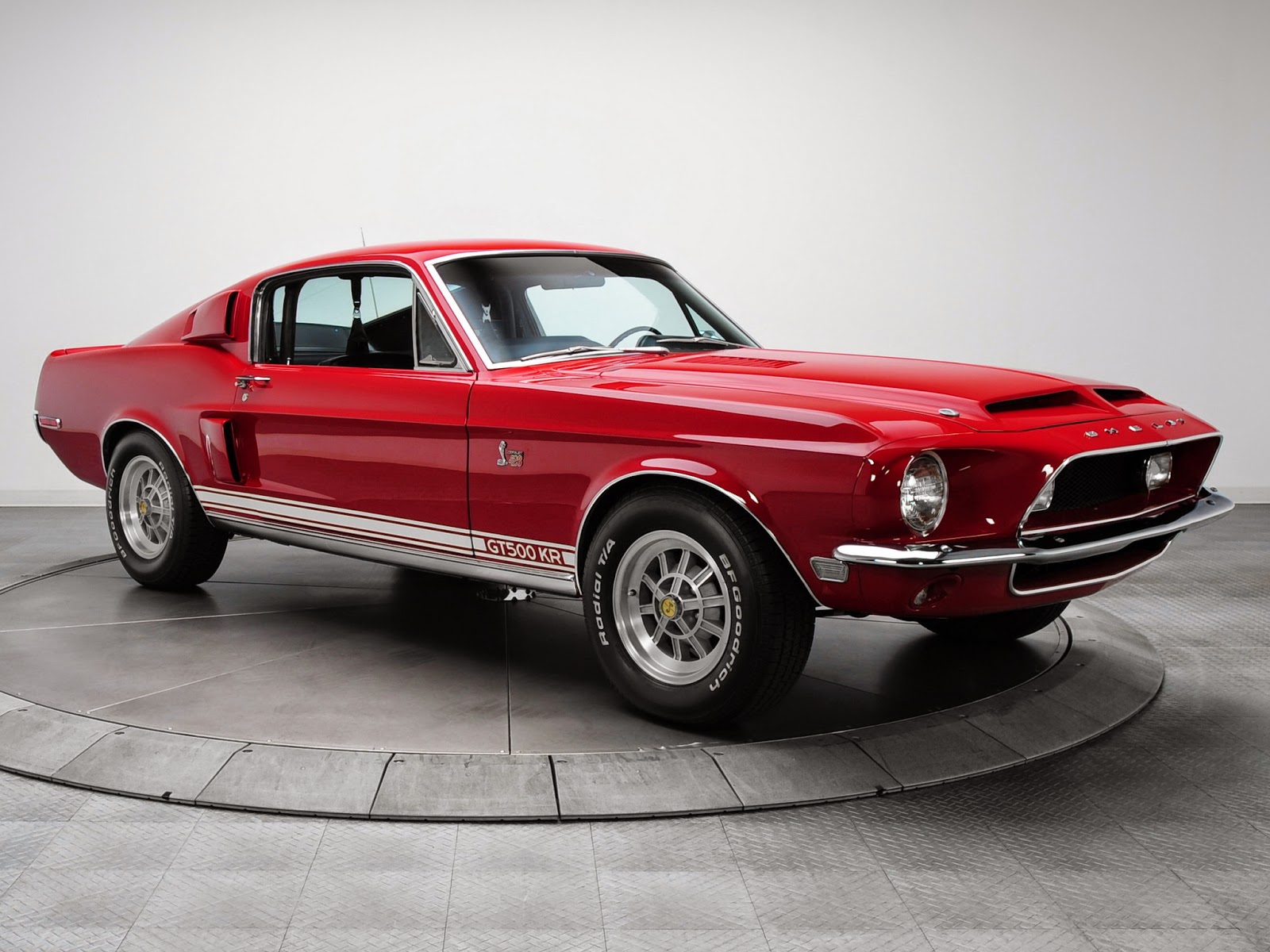 1968 Red Shelby Mustang