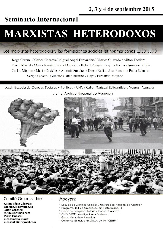Seminario Internacional: marxistas heterodoxos y las formaciones sociales latinoamericanas:1950-1970