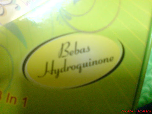 tanpa hydroquinone