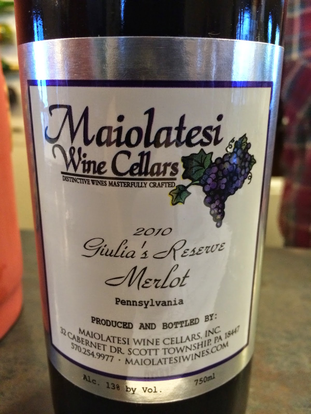East Coast Wineries Maiolatesi Wine Cellars Sal's Got Your Wine! And